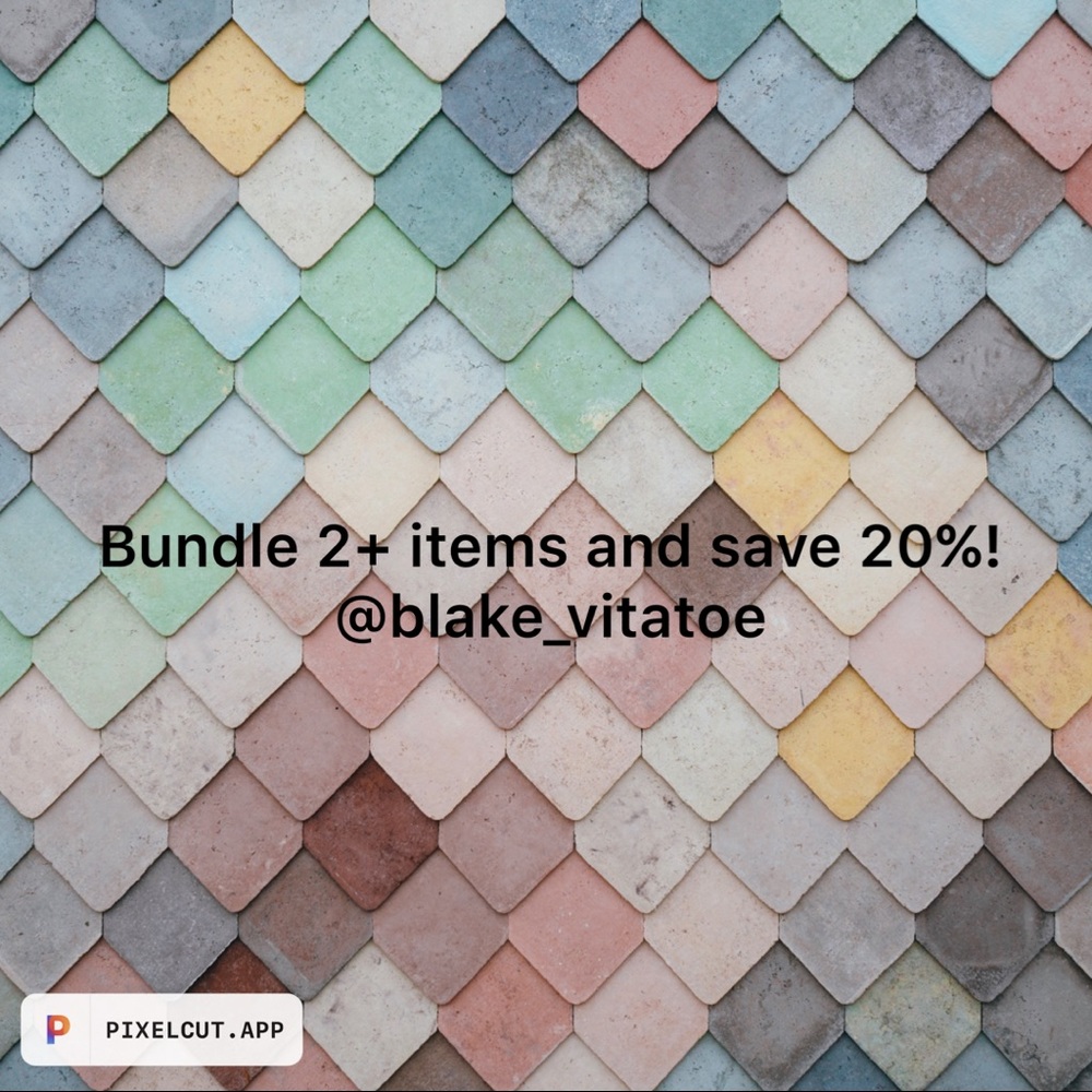NEW!! Bundle 2+ items and save 20%!!!!